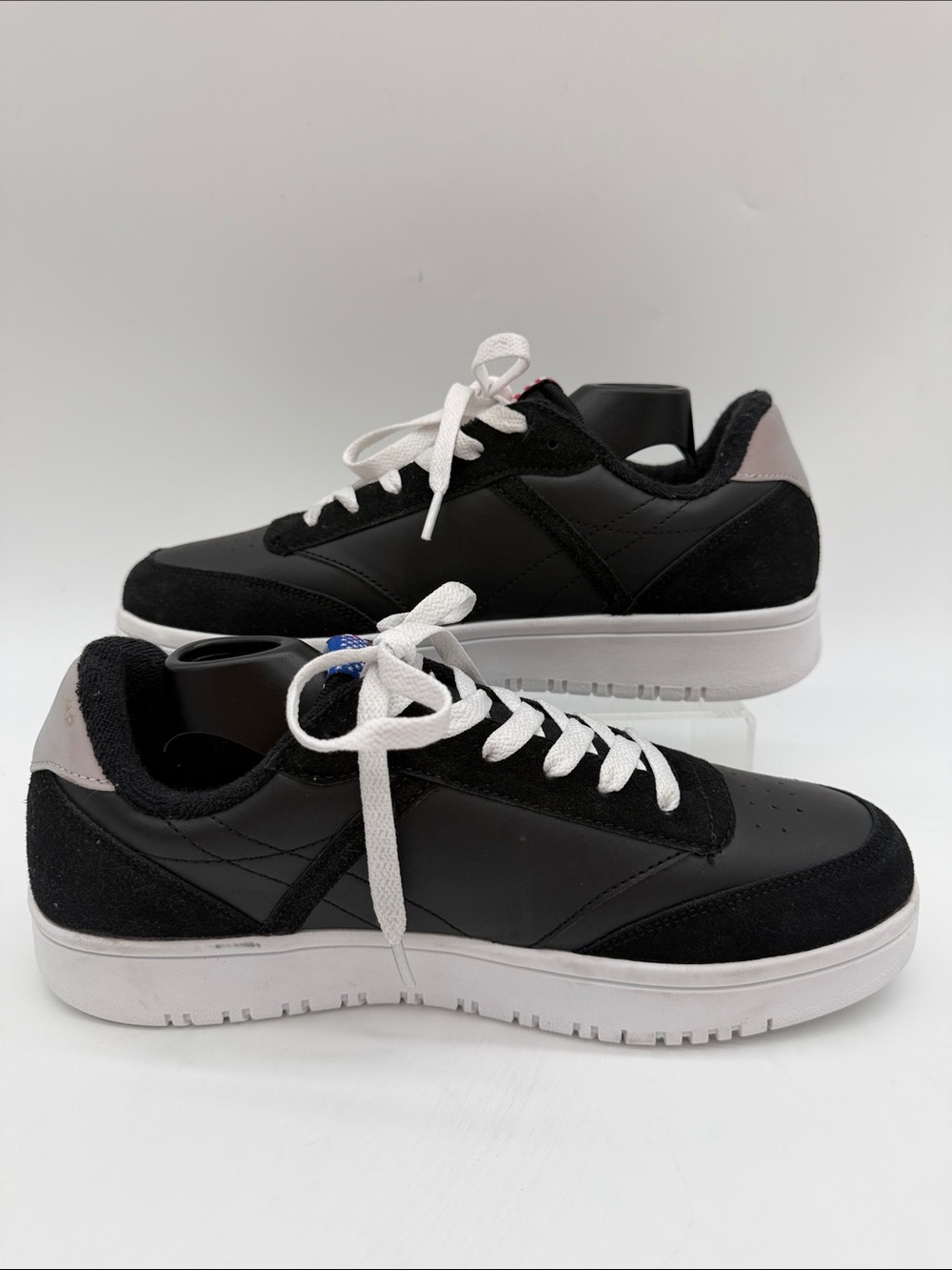 NASA Captain Capsule Black & White Suede Leather Women’s Size 9 Low-Top Sneaker - Picture 2 of 16